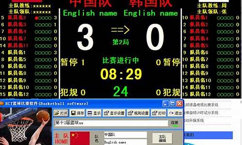 篮球体育比赛计分系统免费版_篮球比赛计分表word免费版