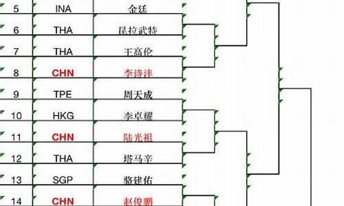 羽毛球男单比赛记分表格_羽毛球男单比赛记分表格图