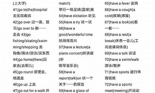 体育新闻英语短语大全带翻译_体育新闻英语短语大全